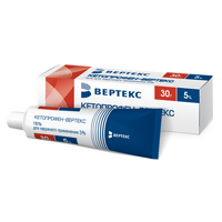 Кетопрофен-Вертекс гель 5% 30г фото