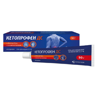 Кетопрофен ДС гель 2,5% 50г фото