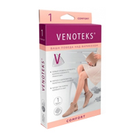 Колготки &quot;Venoteks&quot; Comfort для беременных артикул 1С402 цвет бежевый размер XL фото