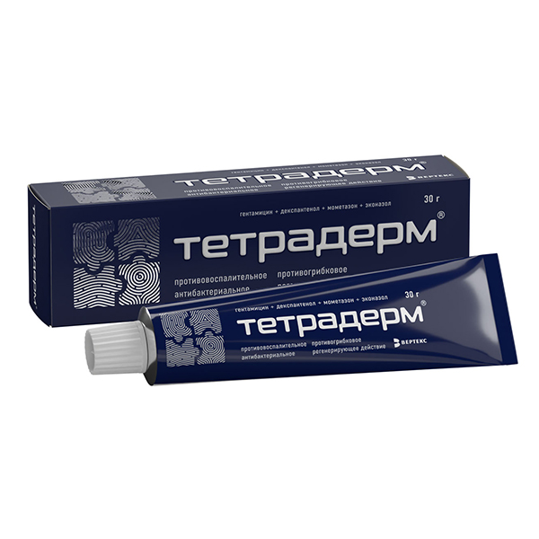 Тетрадерм крем 30г фото