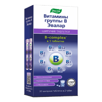 Эвалар &quot;Витамины группы B&quot; шипучие таблетки по 5г фото