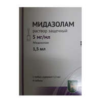 Мидазолам раствор защечный 5мг/мл 1,5мл фото