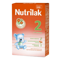 Нутрилак (Nutrilak) 2 смесь молочная сухая 350г фото