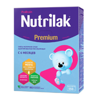 Нутрилак (Nutrilak) Premium 2 смесь сухая молочная 350г фото