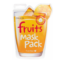 Маска &quot;Chundy&quot; Fruits face mask тканевая с экстрактом манго 30г фото