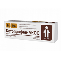 Кетопрофен-АКОС гель 5% 30г фото