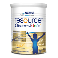Ресурс Клинутрен Юниор (Resource Clinutren Junior) со вкусом ванили сухая смесь 400г фото