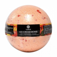 Бурлящий шарик для ванны &quot;Fabrik Cosmetology&quot; Персиковое мороженное 120г фото