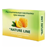 Леденцы с растительными экстрактами &quot;Nature Line&quot; со вкусом лимон и мед леденцы массой 2,5г фото