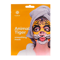 Маска &quot;Fabrik Cosmetology&quot; Animal Tiger Smoothing Mask Тигр тканевая 34г фото