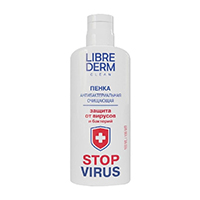 Пенка &quot;Либридерм&quot; Clean Stop Virus антибактериальная очищающая 160мл фото