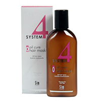 Маска для волос &quot;Sim Sensitive&quot; System 4 Oil Cure Hair Mask O терапевтическая 100мл фото