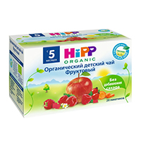 Чай &quot;HiPP&quot; Organic Фруктовый органический детский фильтр-пакеты по 2г фото