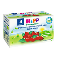 Чай &quot;HiPP&quot; Organic Шиповник органический детский фильтр-пакеты по 2г фото