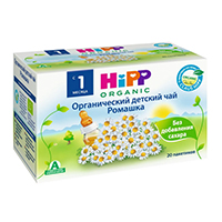 Чай &quot;HiPP&quot; Organic Ромашка органический детский фильтр-пакеты по 1,5г фото