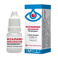 Ксаламакс Инкамфарм капли глазные 0,005% 2,5мл фото