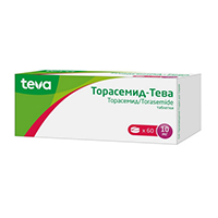 Торасемид-Тева таблетки 10мг фото