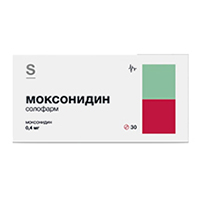 Моксонидин Солофарм таблетки 0,4мг фото