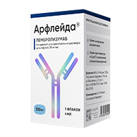 Арфлейда концентрат для приготовления инъекционного раствора 25мг/мл 4мл фото