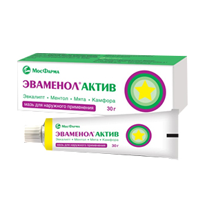 Эваменол Актив мазь 30г фото