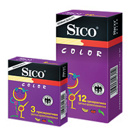 Презервативы &quot;Sico&quot; Color (цветные ароматизированные) №3 фото