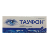 Тауфон глазные капли. Капли фл. Тауфон 3 шт. Тауфон 4% 10мл. Таурин или тауфон глазные капли.