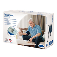 Прибор для измерения артериального давления и частоты пульса (тонометр) &quot;Tensoval comfort large&quot; 32-42см авт. для измер. давл. на плече №1 фото