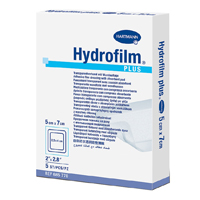 Повязка &quot;Hydrofilm plus&quot; пленочная с впитывающей подушечкой 5 х 7 см №5 фото