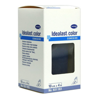 Бинт &quot;Idealast color cohesive&quot; среднераст. когезивн. голуб.10см х 4м №1 фото