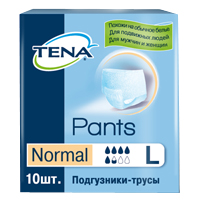 Подгузники-трусы &quot;Tena Pants Normal&quot; размер L №10 фото