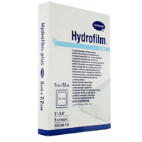 Повязка &quot;Hydrofilm plus&quot; пленочная с впитывающей подушечкой 5 х 7,2 см №5 фото