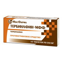 Тербинафин-МФФ таблетки 250мг №10 фото