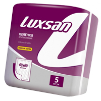 Пеленки &quot;Luxsan&quot; Premium Extra впитывающие 60х60см №5 фото