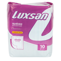 Пеленки &quot;Luxsan&quot; Premium Extra впитывающие 60х60см №10 фото