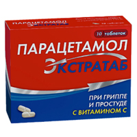 Парацетамол Экстратаб таблетки 500мг+150мг №10 фото