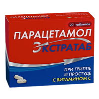 Парацетамол Экстратаб таблетки 500мг+150мг №20 фото