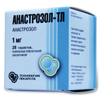 Анастрозол-ТЛ таблетки 1мг №28 фото