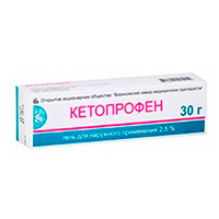 Кетопрофен гель 2,5% 30г №1 фото