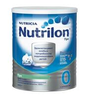 Нутрилон Пре 0 сухая молочная смесь для питания недоношенных детей 400г №1 фото
