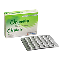Оралейр таблетки подъязычные 300ИР (поддерживающая терапия) №30 фото
