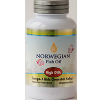 Norwegian Fish Oil Омега-3 жевательные капсулы с витамином D капсулы массой 800мг №120 фото