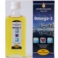 Norwegian Fish Oil Омега-3 со вкусом лимона жидкость 240мл №1 фото