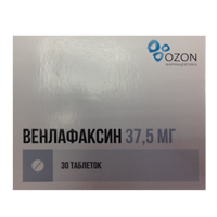 Венлафаксин таблетки 37,5мг №30 фото