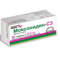 Моксонидин-СЗ таблетки 0,2мг №28 фото