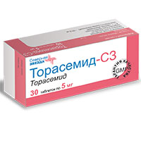 Торасемид-СЗ таблетки 5мг №30 фото