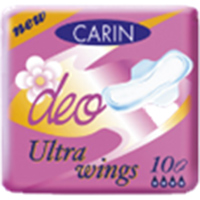 Прокладки &quot;Carin&quot; Ultra Wings Deo №10 фото