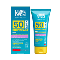 Librederm &quot;Bronzeada&quot; крем солнцезащитный для лица и тела против пигментных пятен SPF-50 50мл №1 фото