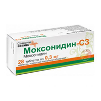 Моксонидин-СЗ таблетки 0,3мг №28 фото