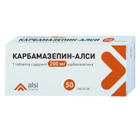 Карбамазепин-АЛСИ таблетки 200мг №50 фото
