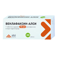 Венлафаксин-АЛСИ таблетки 75мг №30 фото